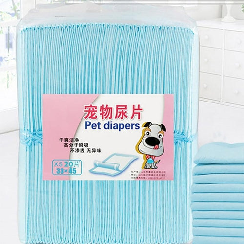Ultra-Absorbent Disposable Pet Diaper Pads – Variety Pack