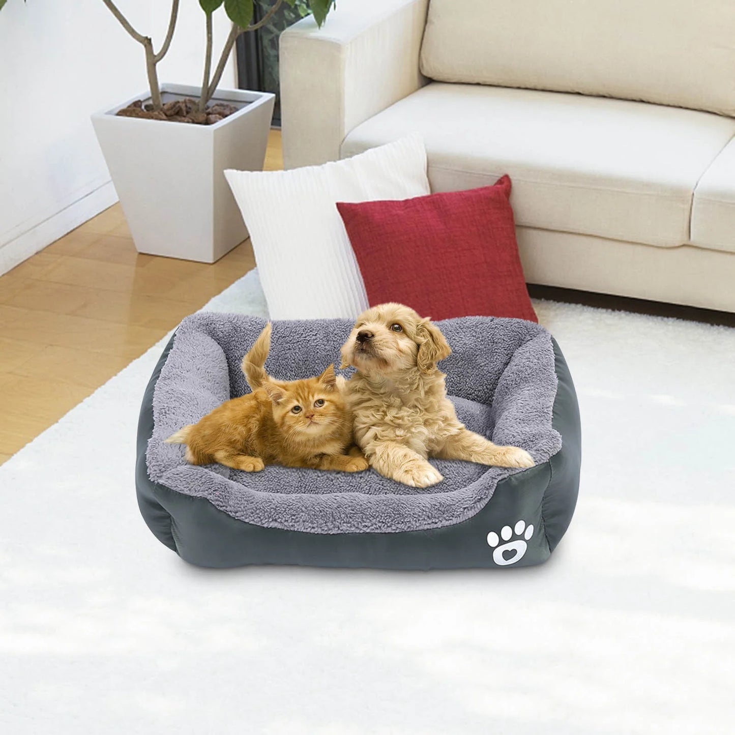 Dog Bed Medium Size Dog Pet Winter Warm Pet Bed Pet Supplies and Dog Sleeping Bed Clearance Items