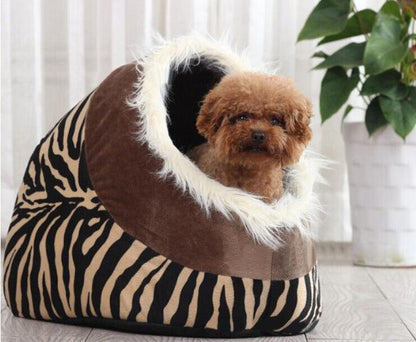 The Enchanted Pet Haven: Cozy Jungle Retreat for Your Furry Friend