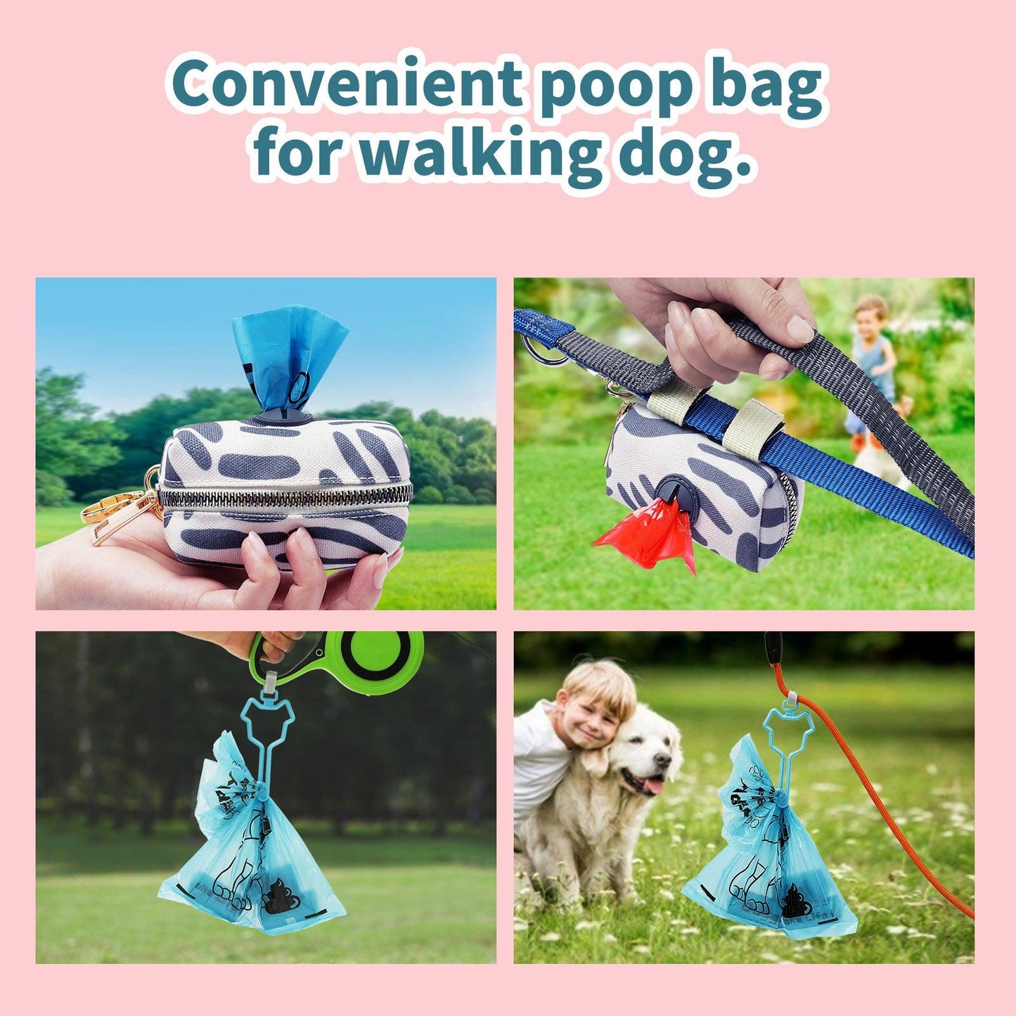 Ecopaws Biodegradable Dog Poop Bags – Lavender Scented, Leak-Proof, Earth-Friendly (270 or 360 Count Options)