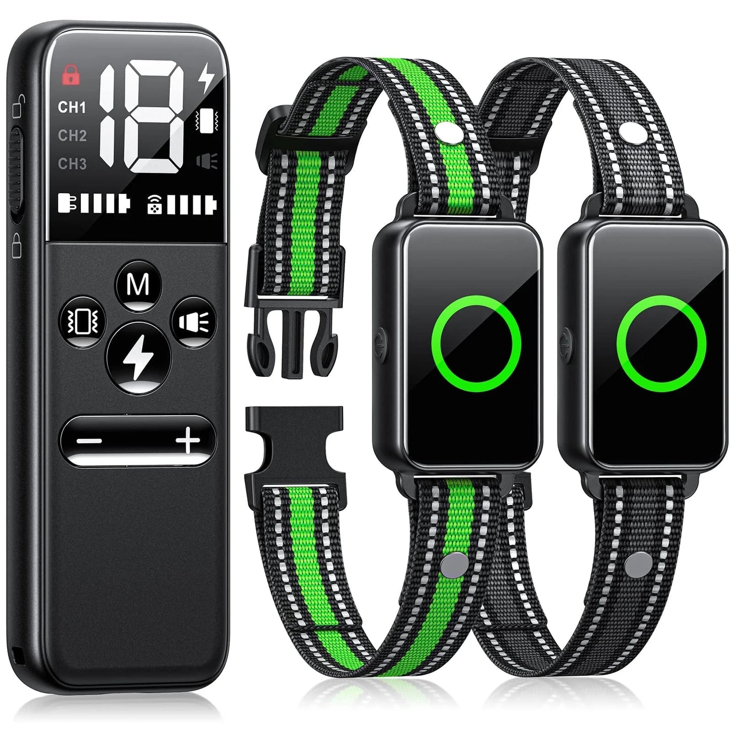 Dog Shock Collar, Training Collar with Remote for Puppies,Small, Medium, Large Dogs